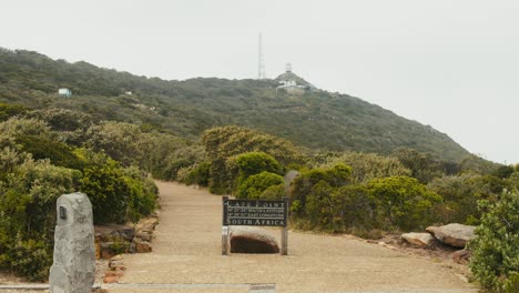 cape point with scenic background cape town