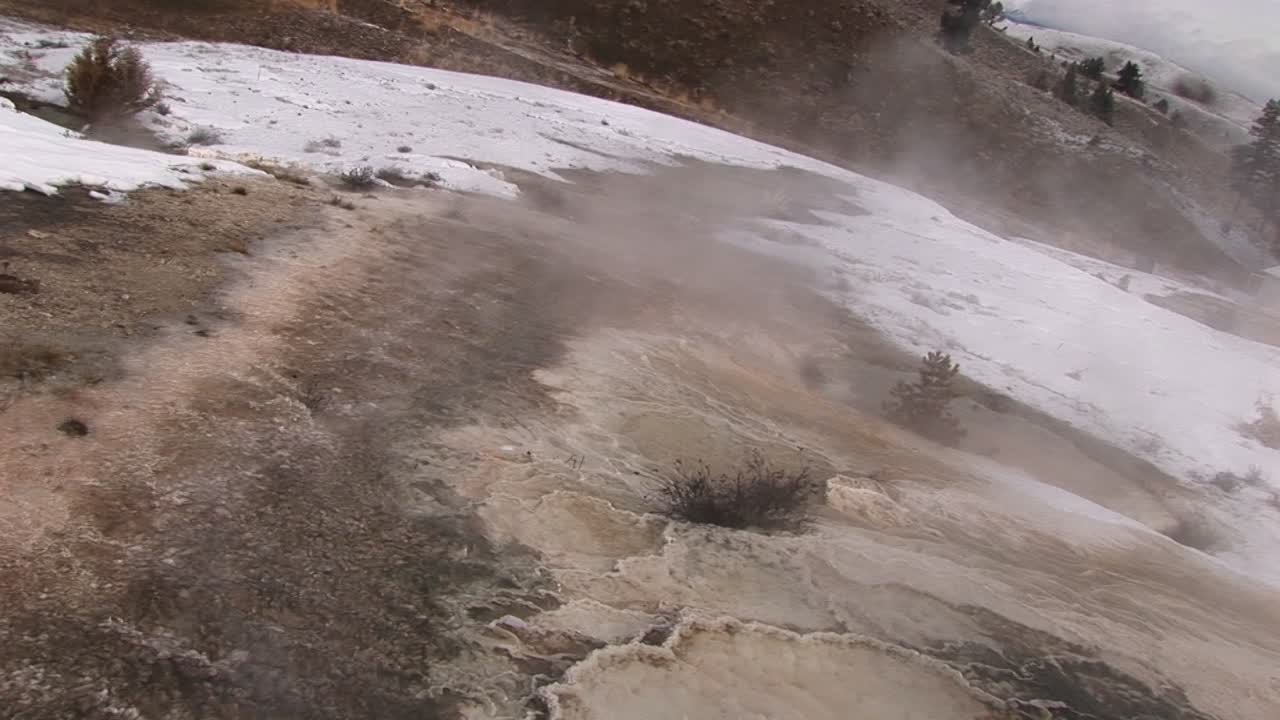 plano medio de un área geotérmica