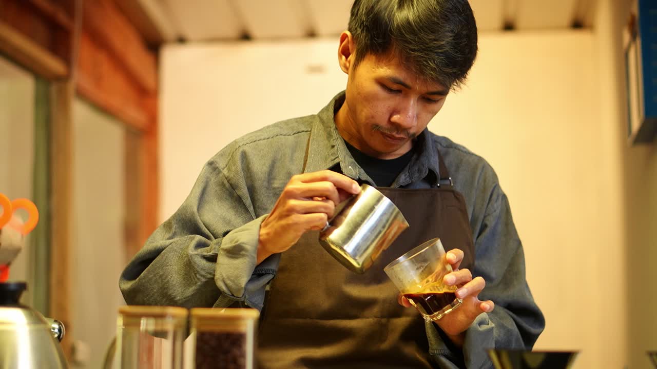 바리 스타 커피 만들기