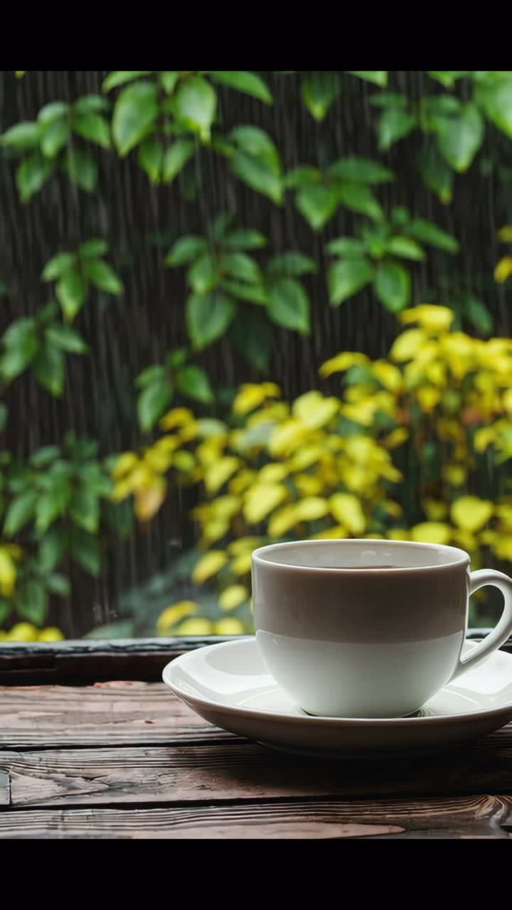 Cup of Tea/Coffee with Garden View
