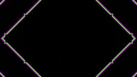 patrón pulsante multicolor musical abstracto para el diseño de espectáculos