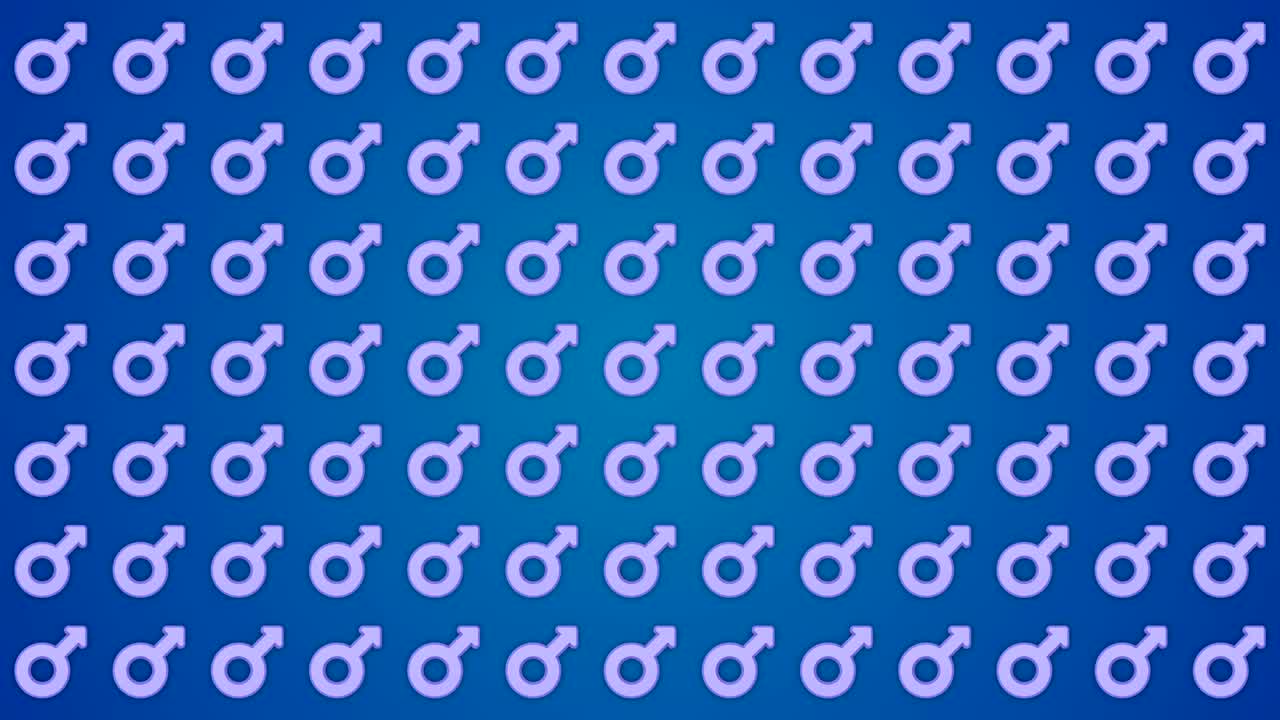 Mars gender male blue background traffic horisontal