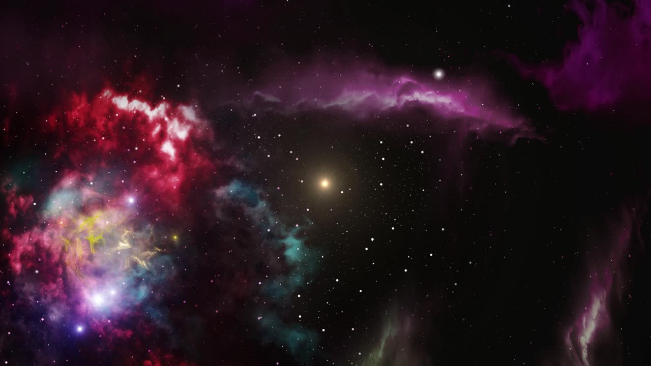 4k cloud nebulae in the infinite universe