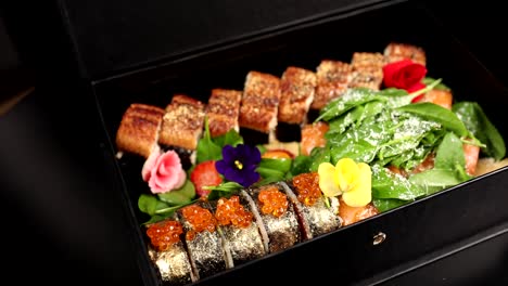 caja de sushi de lujo