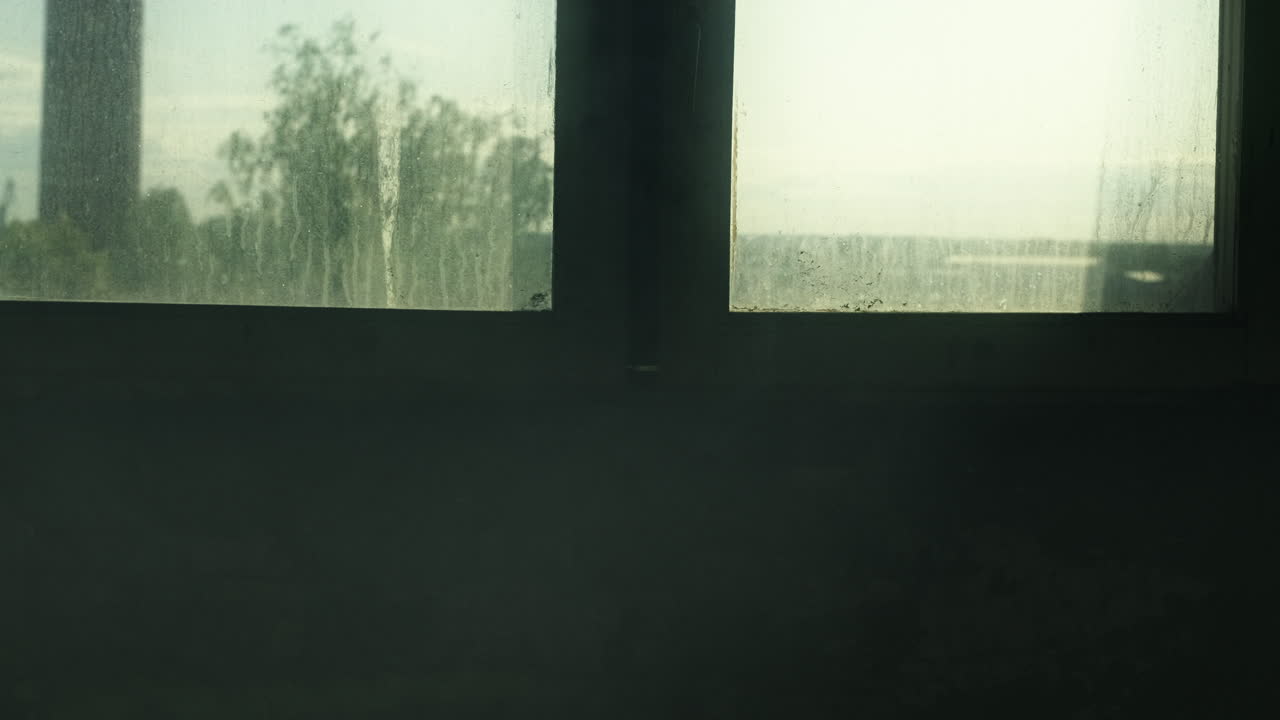 Dirty Industrial Window