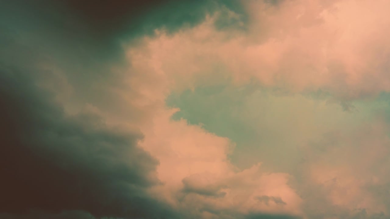 Dramatic Storm Clouds Moving Across the Sky