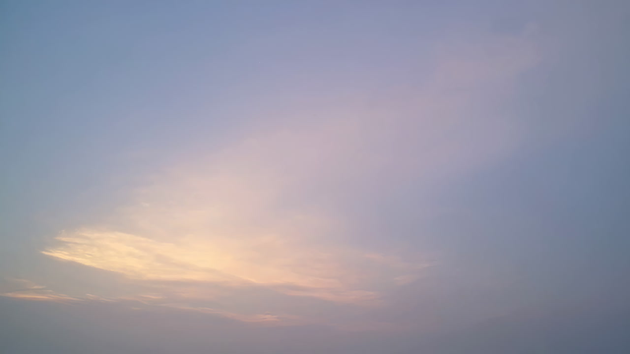 Soft Pastel Sky with Ethereal Clouds