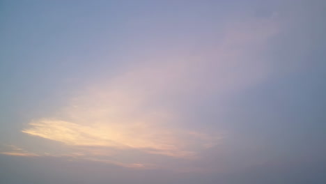 soft pastel sky with ethereal clouds