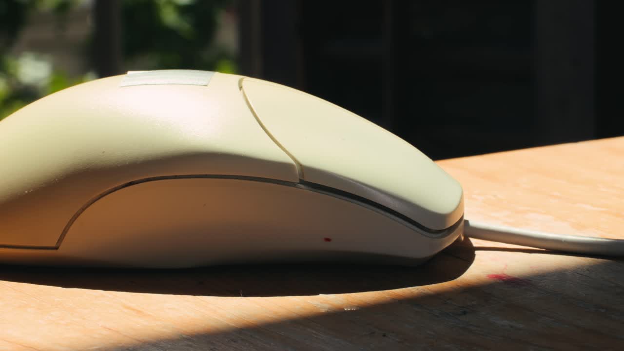 Man working and gaming on retro computer PC, IT engineer with vintage computer at home, using old fashion technology, close up of retro setup.