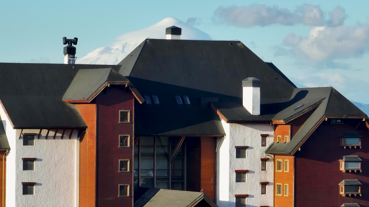 el volcán osorno en llanquihue en los lagos chile