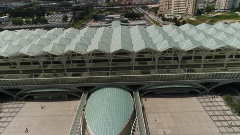 oriente train station in lisbon, portugal