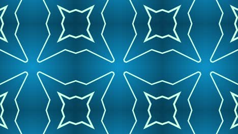 kaleidoscopio patrones de bucle sin costuras animación abstracto fondo gráfico en movimiento multicolor.