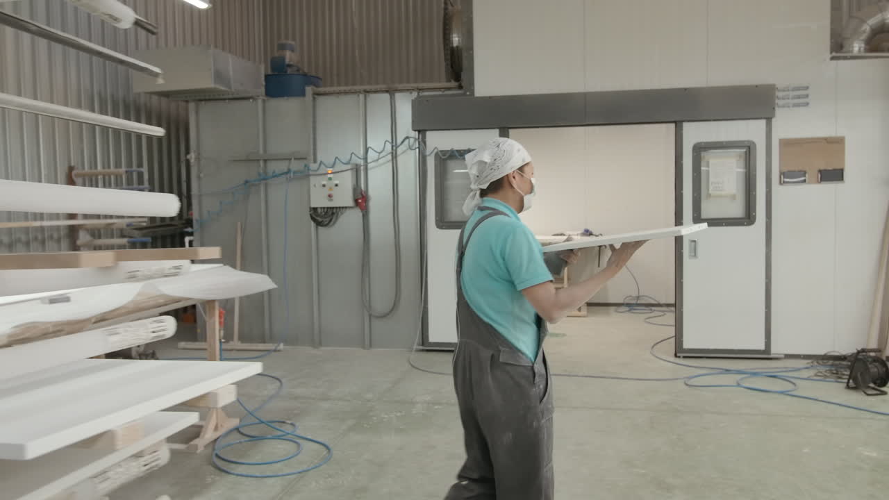 línea de producción de muebles