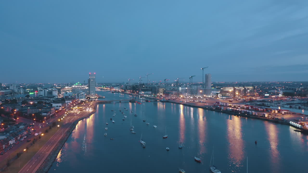 공중 상승, 새벽에 더블린 시