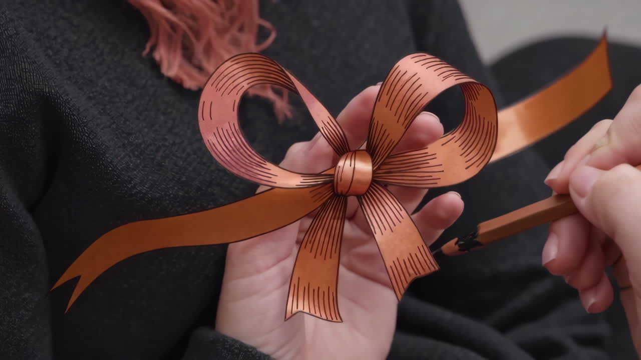 Illustrative Bow Being Drawn and Held