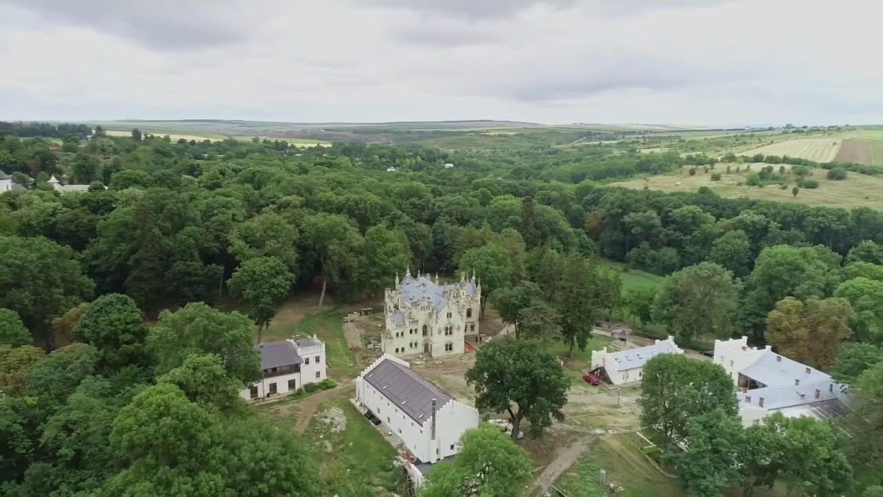 오래된 몰도바 귀족 가문의 스투르자 독특한 집, 루마니아
