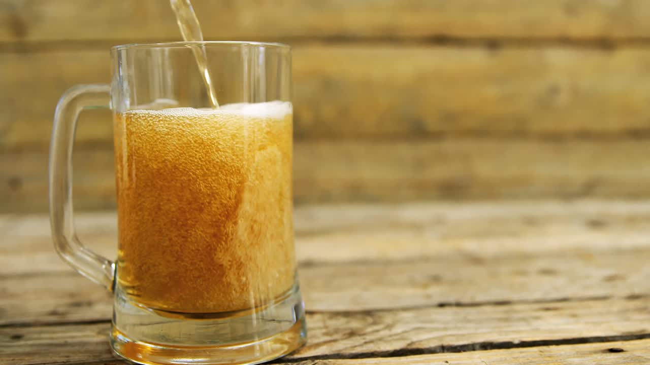 Pouring beer for st patricks