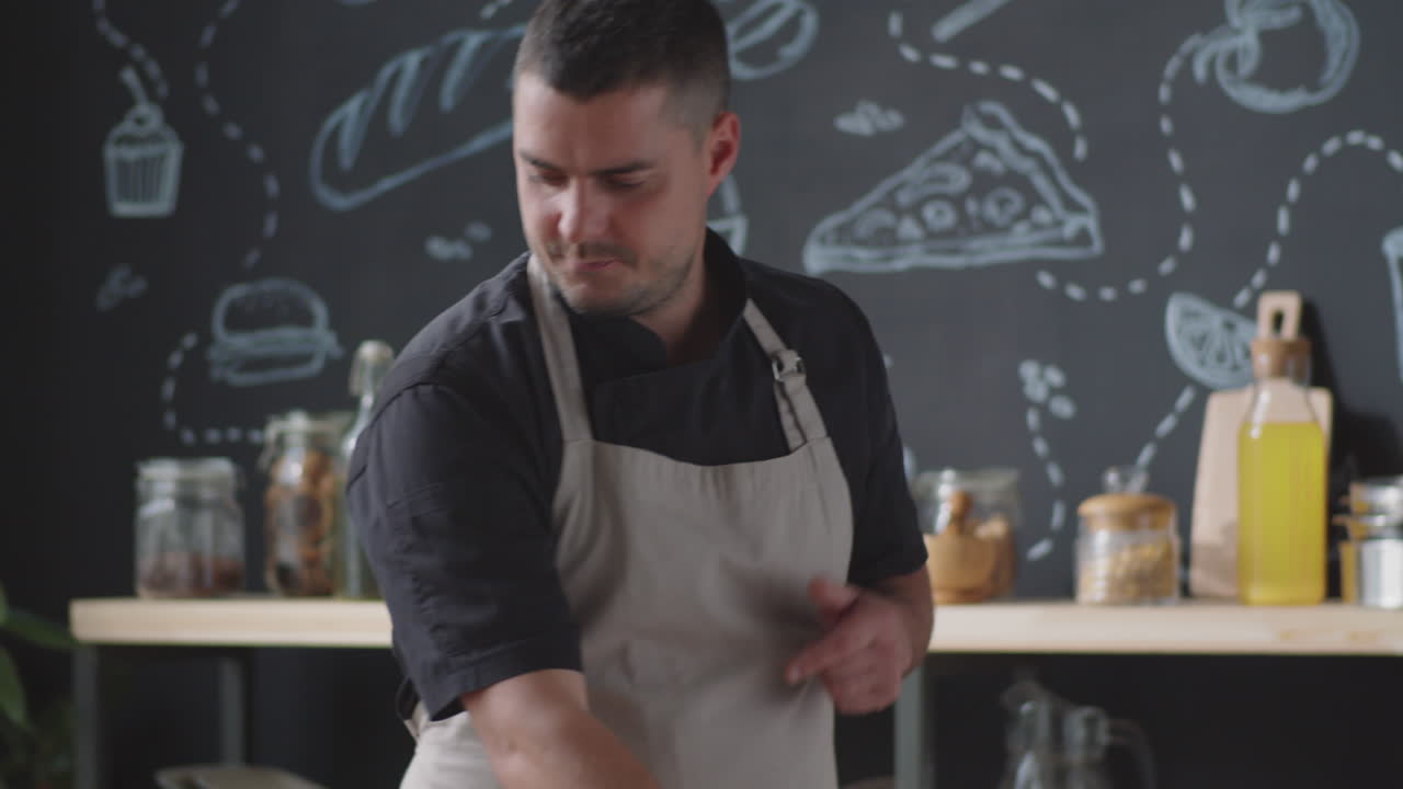 demostración de cocina del chef