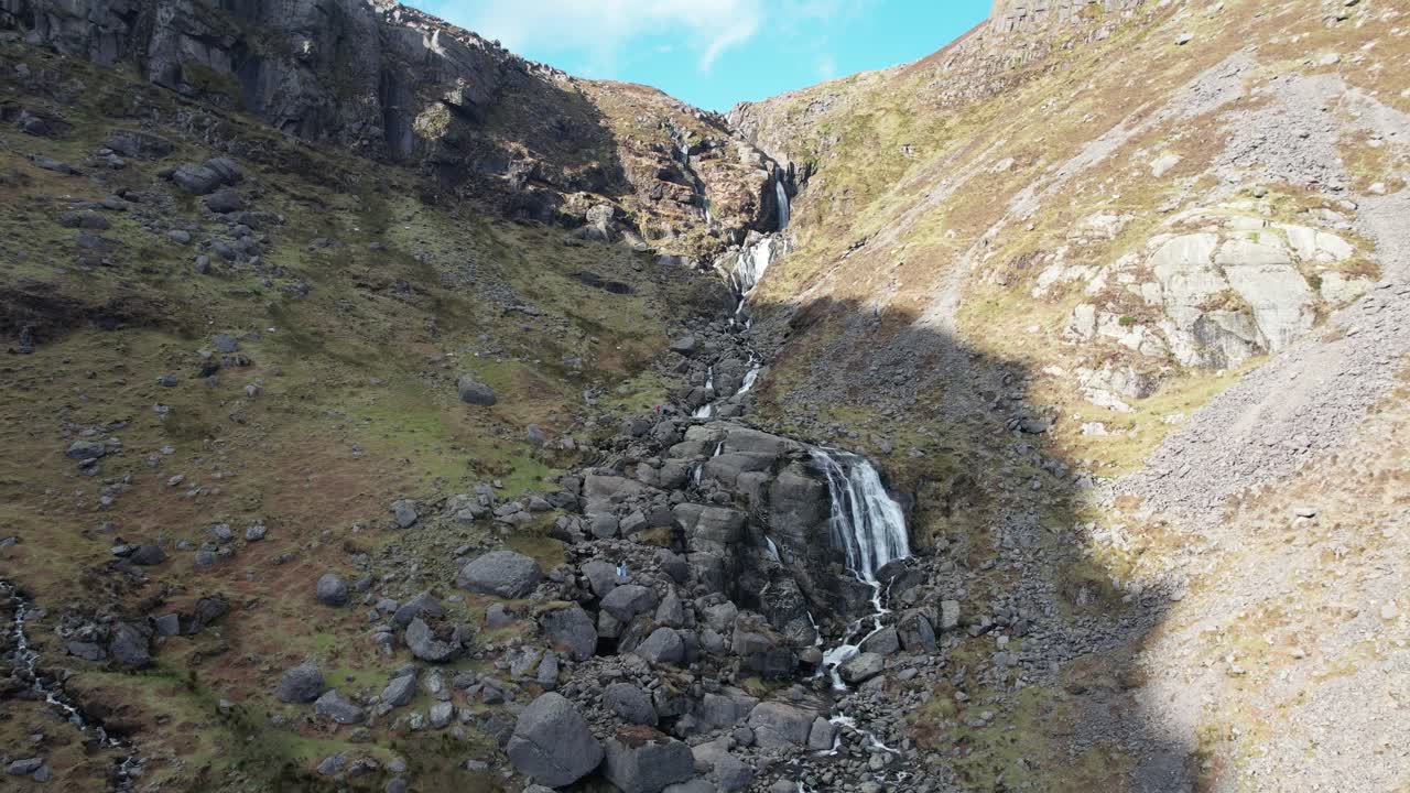 Mountains shadow and light pull away mountain stream Comeragh Mountains Waterford Ireland Epic Locations