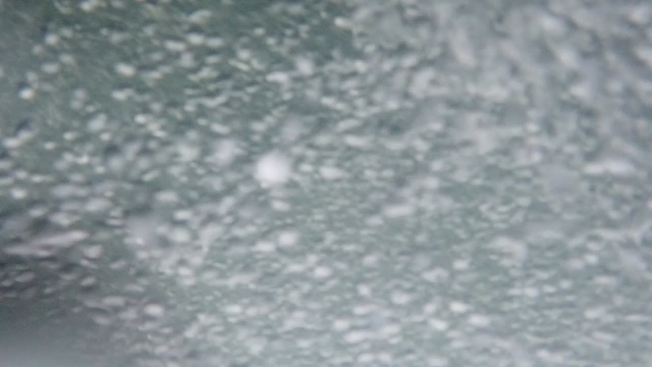 거품 순환의 고해상도로 수중 녹화