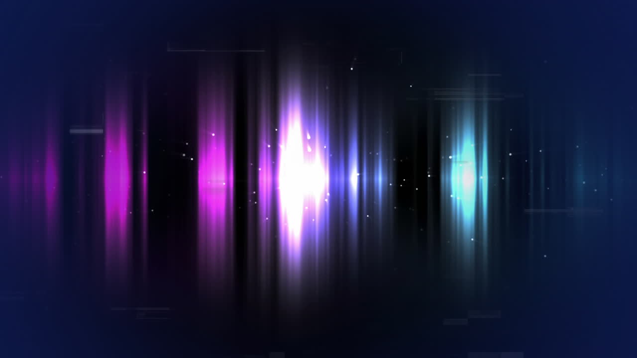 efectos de luz coloridos mezclados en un fondo oscuro