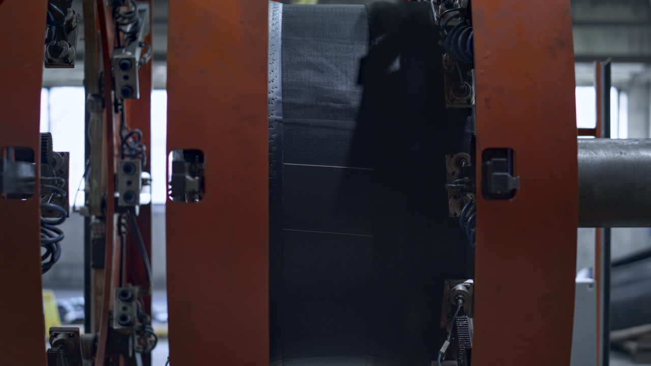 산업 워크 ⁇ 에서 타이어 생산 메커니즘 작업 과정