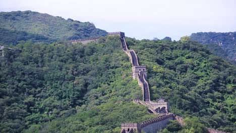 the great wall of china from above