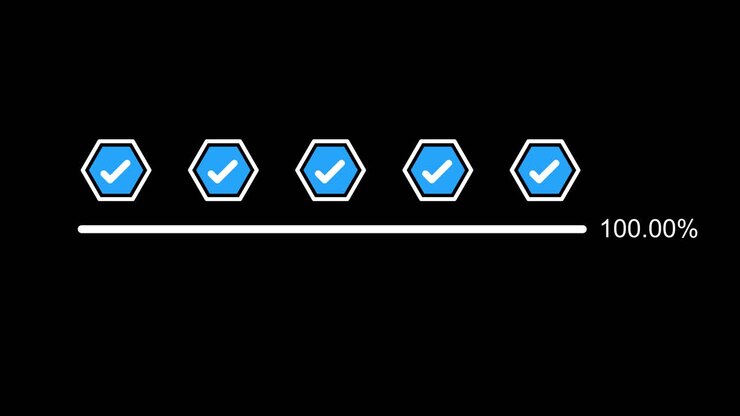 Loading Progress with Checkmarks