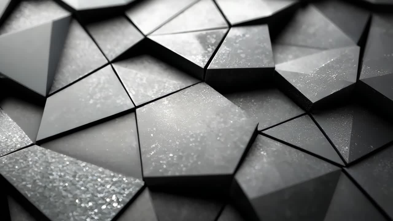 A black and white photo of a jagged, broken surface. The photo is abstract and has a sense of chaos and disorder