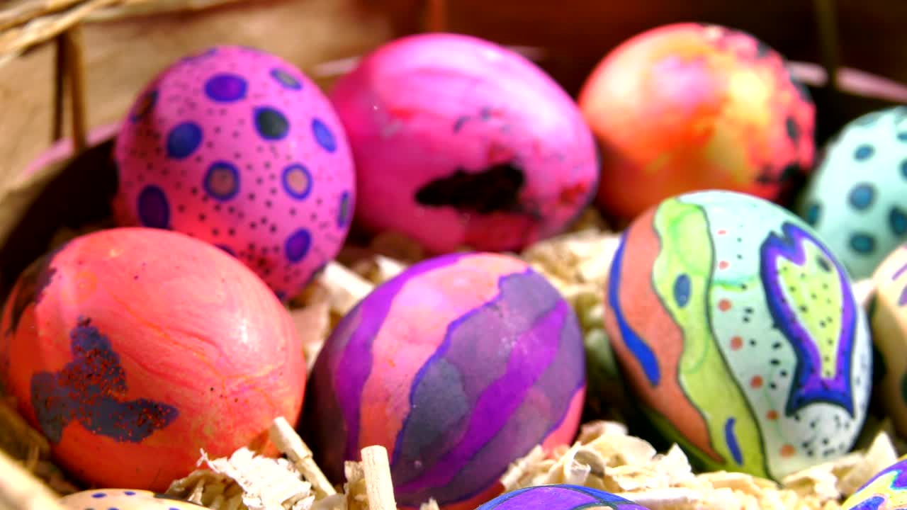 Easter Paschal Eggs Celebration