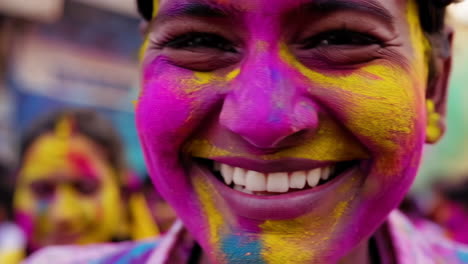 celebración del holi