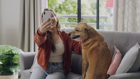 social media influencer using a phone to live