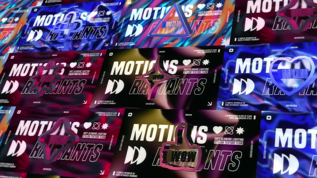 Radiant 3D Logo Title