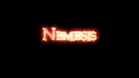 nemesis written with fire. loop