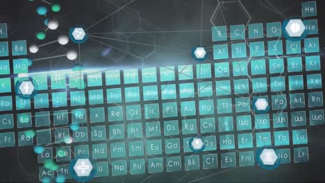 Animación-De-La-Red-De-Conexiones-Y-Procesamiento-De-Datos-Sobre-La-Tabla-De-Mendeleev.