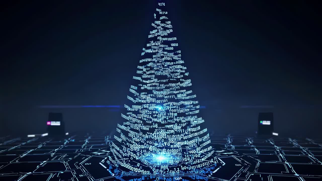Digital Christmas Tree