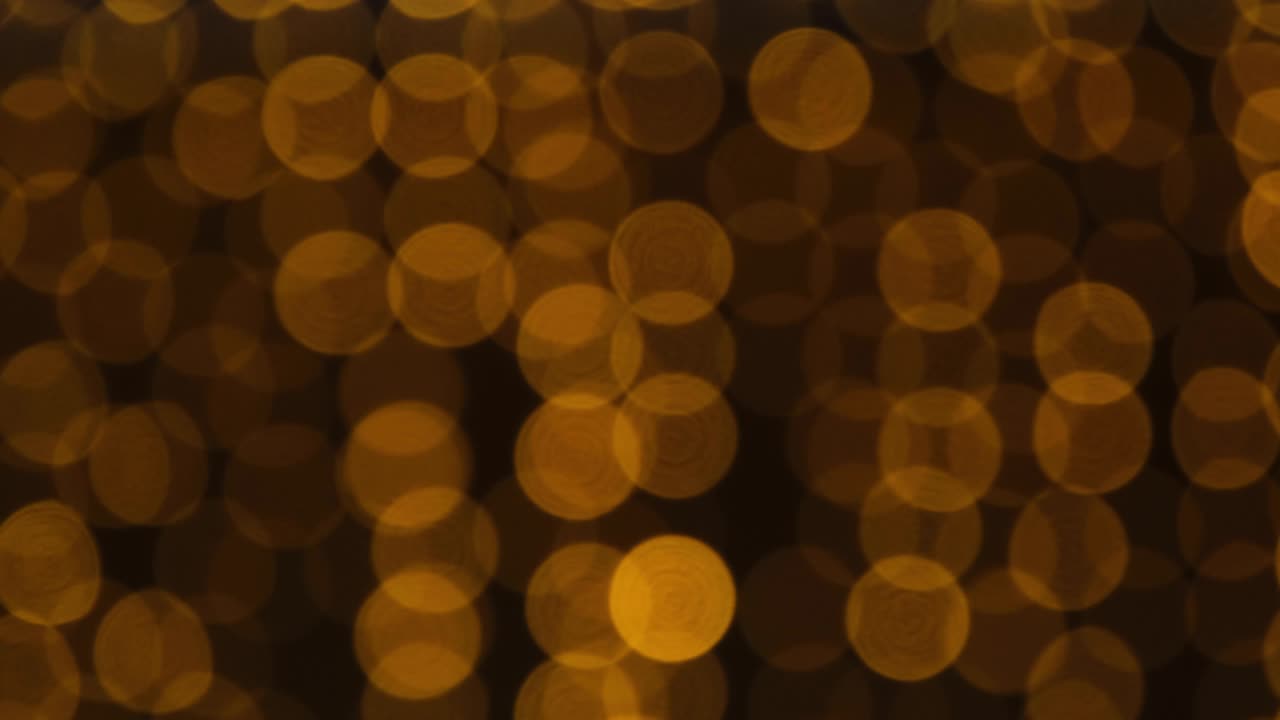 decoración de luces navideñas borrosas