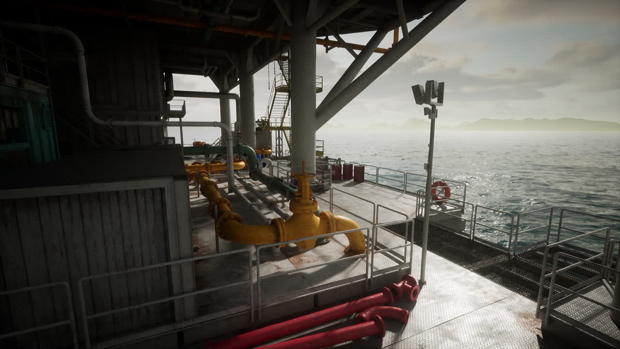 Offshore olieplatform