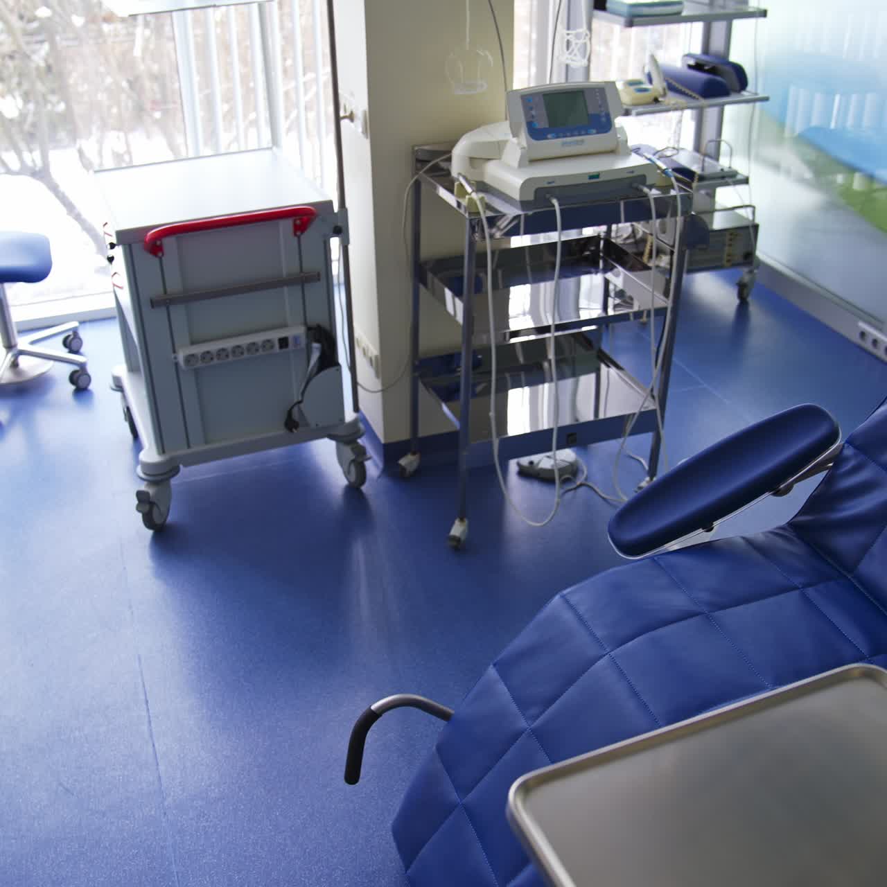 Professional dental cabinet equipment. Stomatology healthcare cabinet