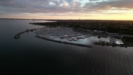 Egaa-Strand-Beach-Harbor,-Denmark