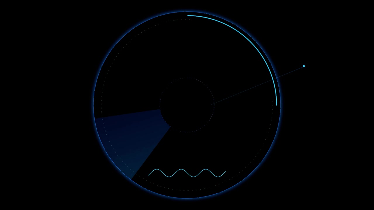 Digital Radar Interface with Rotating Scanning Beam