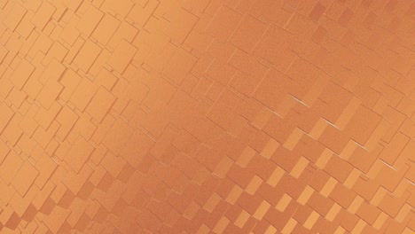 abstract geometric rose golden backgroundfoil tiles texture seamless loop background 3d rendering