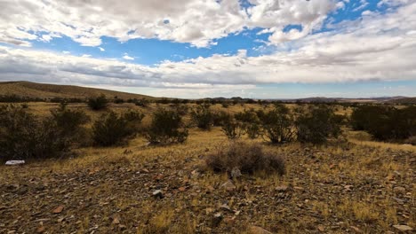 cloud time lapse over the desert