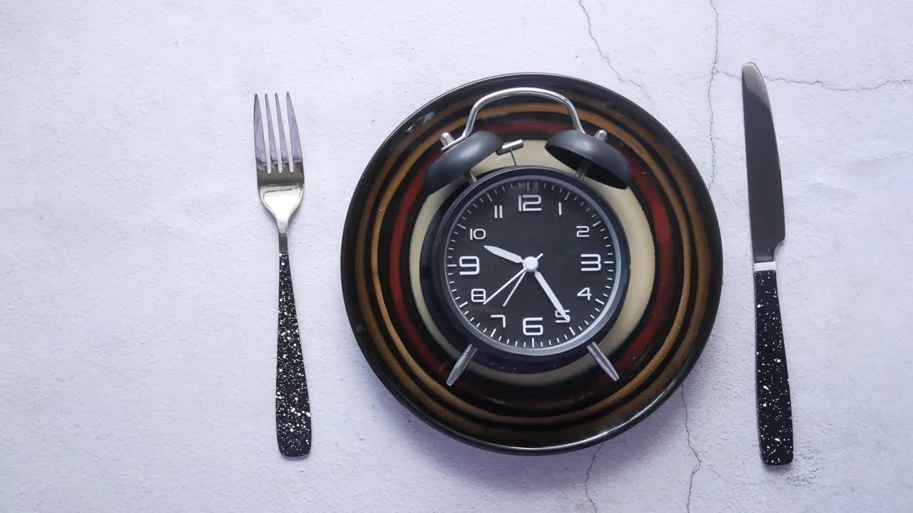 recordatorio de la hora de las comidas