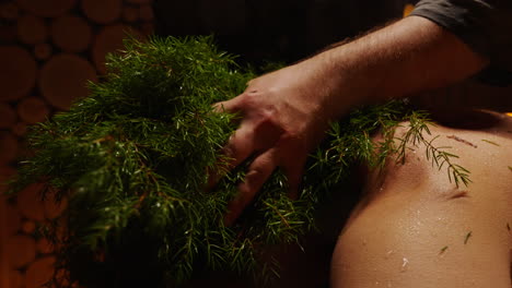 juniper branch massage