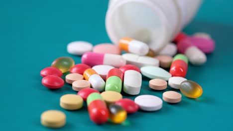assorted pills and capsules