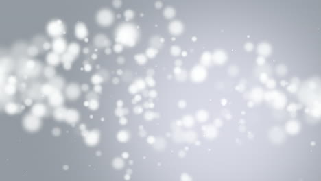 Flying-fashion-white-round-confetti-on-modern-shiny-gradient