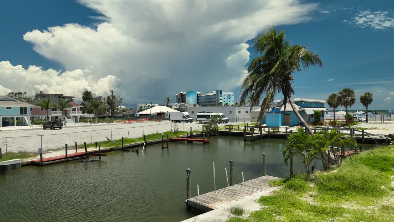 허리케인 이안 이후의 마이어스 비치