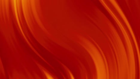Fire-red,-orange-and-yellow-smooth-stripes-abstract-minimal-geometric-motion-background