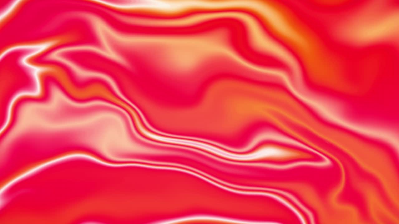 Abstract Red and Orange Liquid Marble Texture